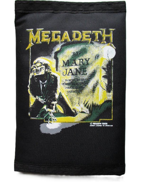 MEGADETH NYLON WALLET MARY JANE