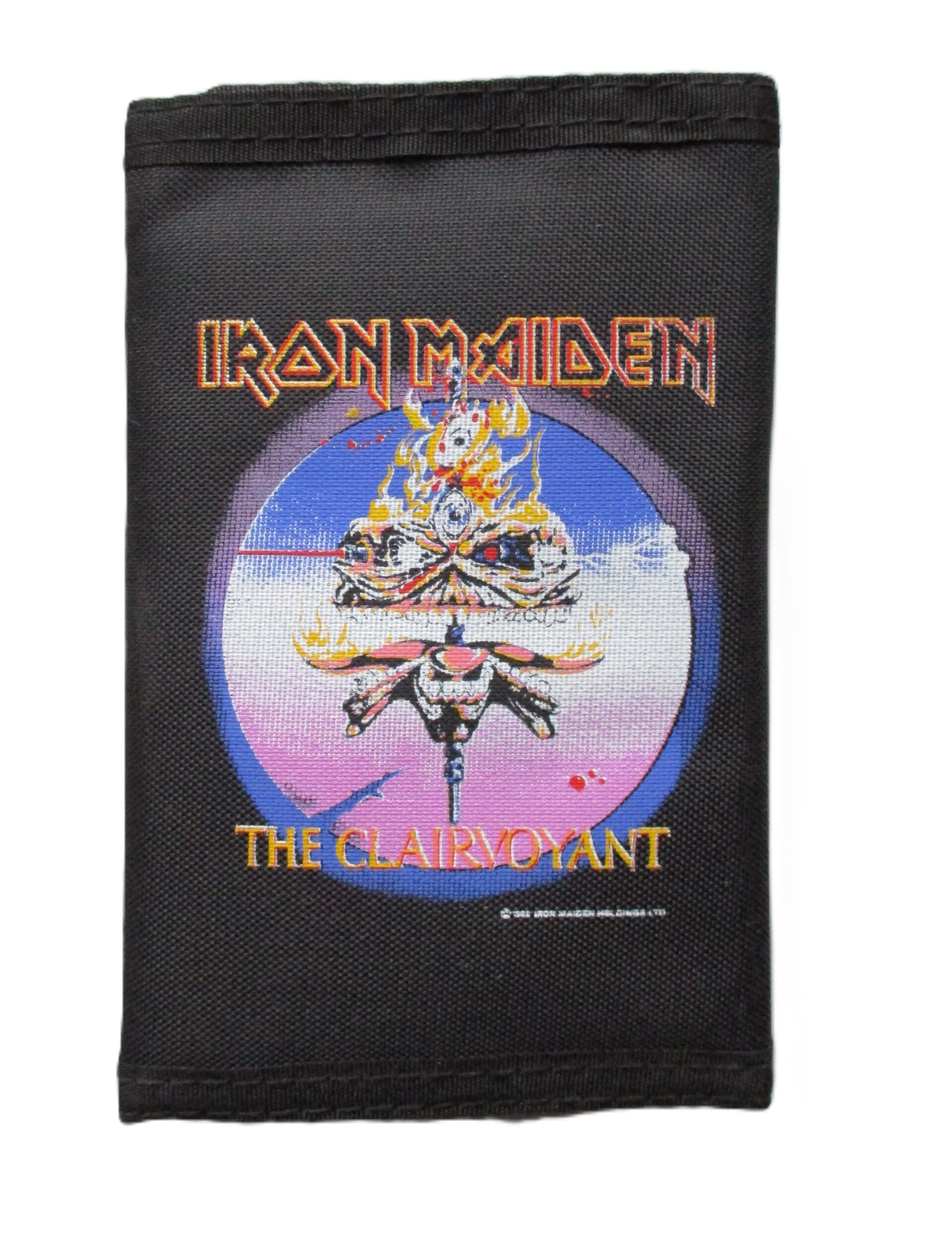 IRON MAIDEN NYLON WALLET THE CLAIRVOYANT
