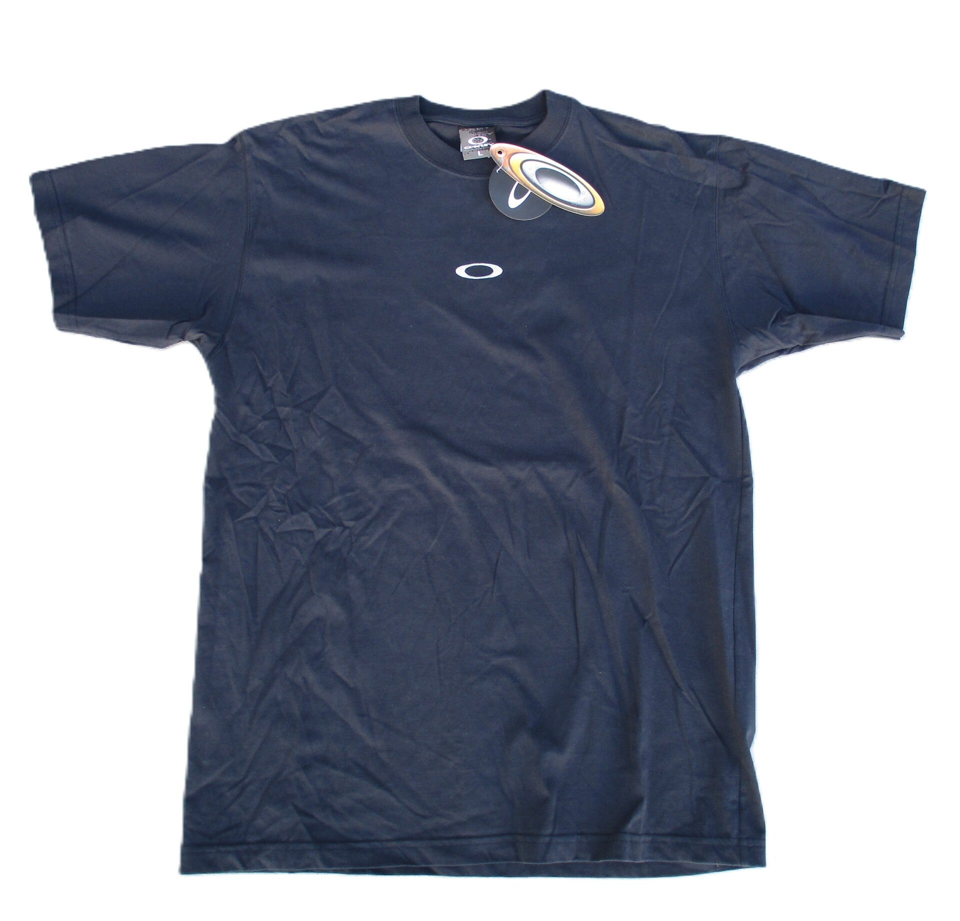 OAKLEY VINTAGE EMBROIDED 2.1  T-SHIRT NAVY