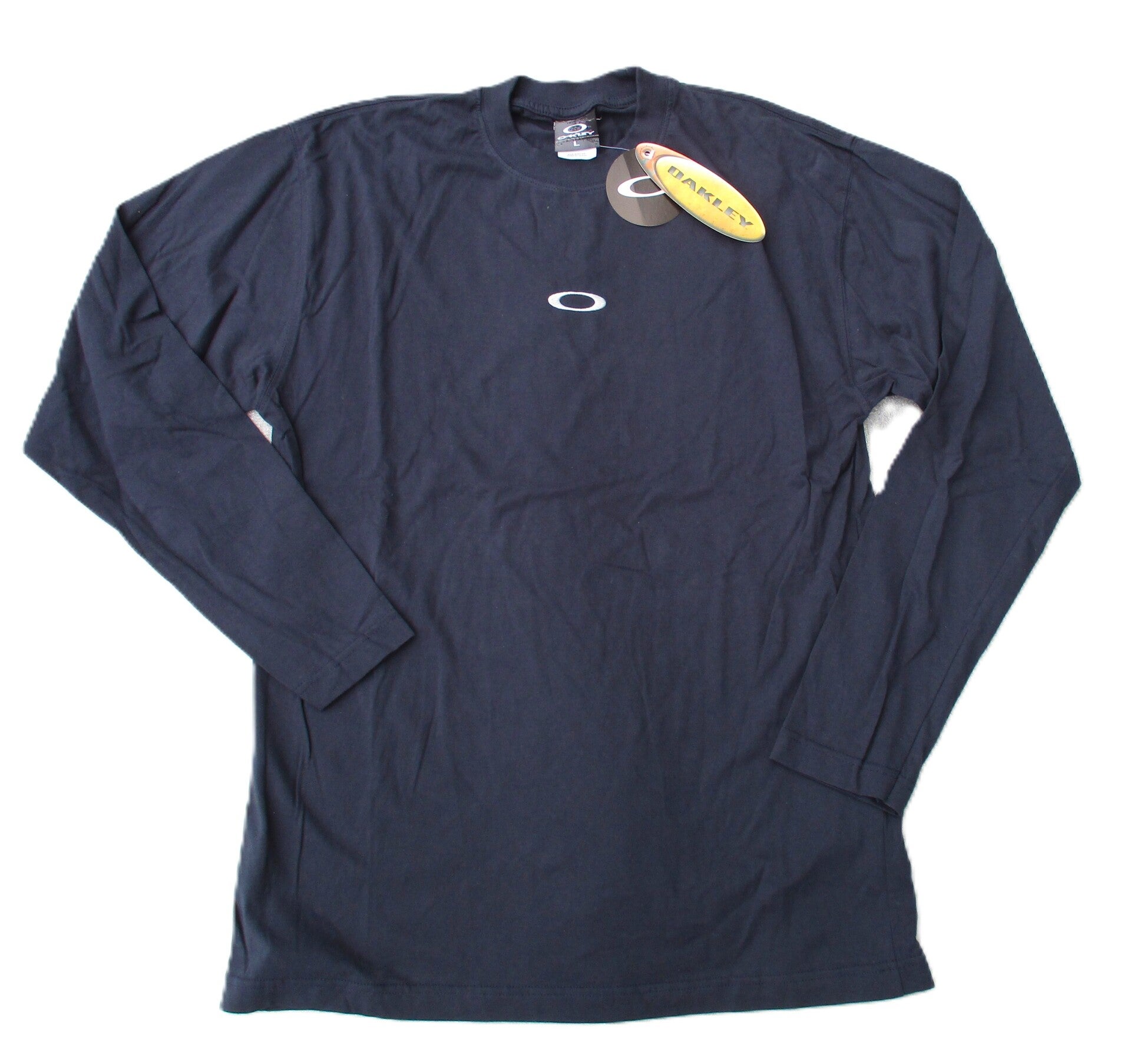 OAKLEY VINTAGE  LONGSLEEVE T-SHIRT NAVY