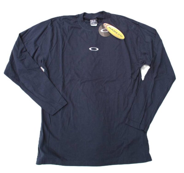 OAKLEY VINTAGE  LONGSLEEVE T-SHIRT NAVY