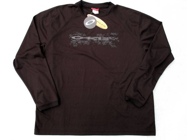 OAKLEY VINTAGE SKULL STRETCH  LONGSLEEVE T-SHIRT BLACK