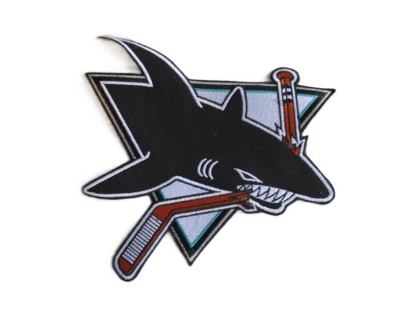 SAN JOSE SHARKS NHL LARGE PATCH