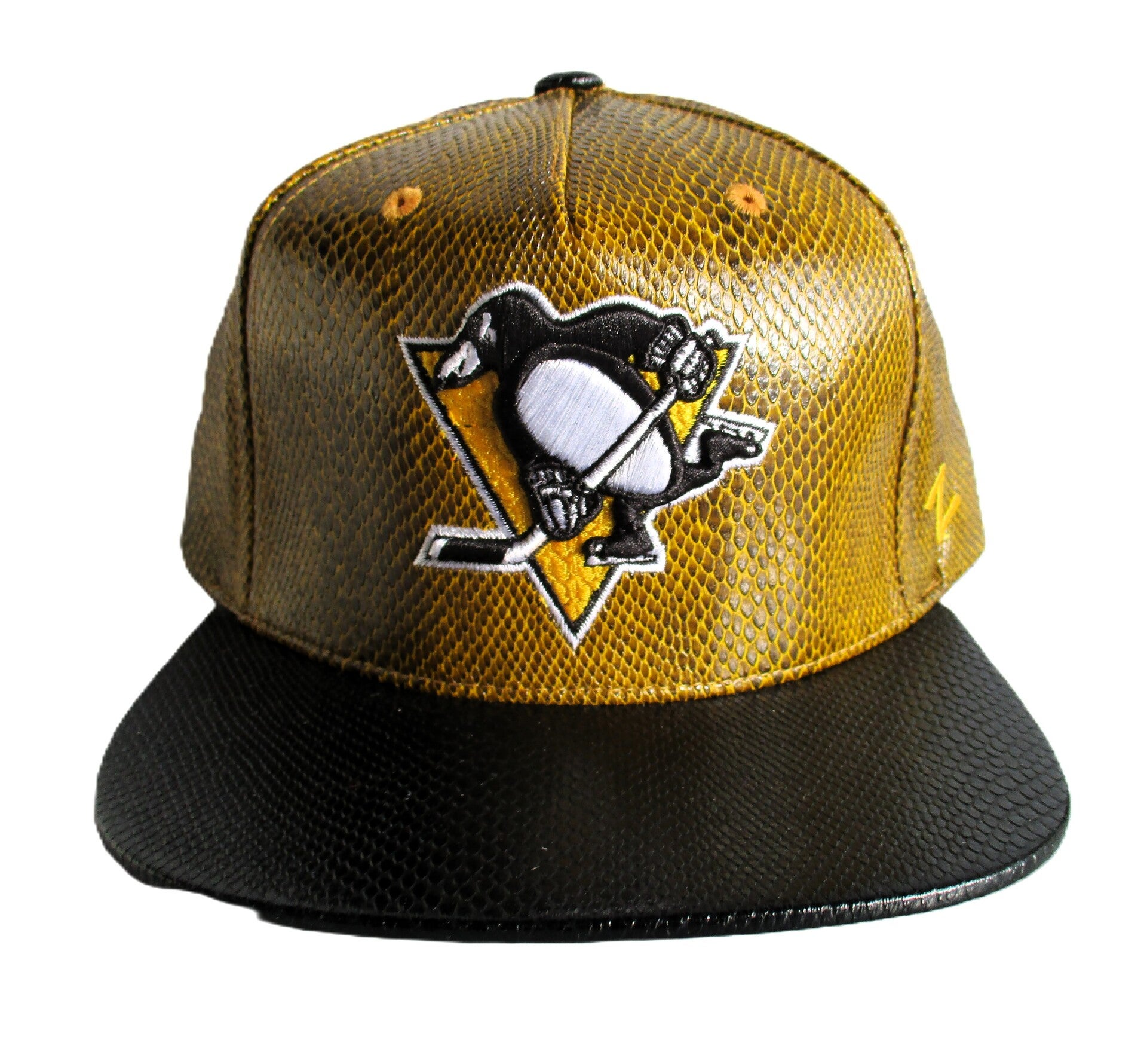 PITTSBURGH PENQUINS NHL LEATHER STRAPBACK BY ZEPHYR