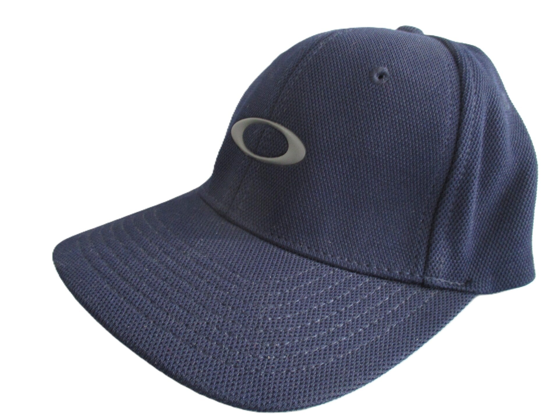 OAKLEY VINTAGE SILICON ELLIPSE O CAP NAVY BLUE