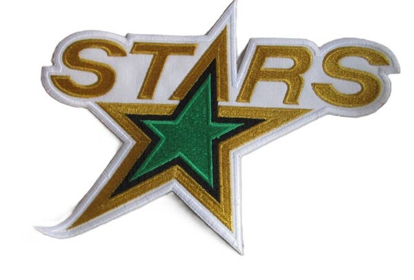 DALLAS STARS NHL LARGE PATCH WHITE