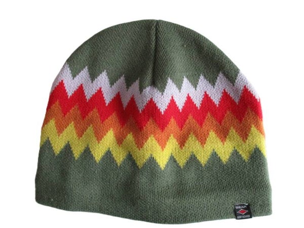 BEAR SURF BEANIE GREEN MULTI COLOR STRIPING