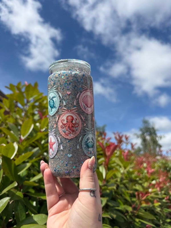 Under the sea themed cup