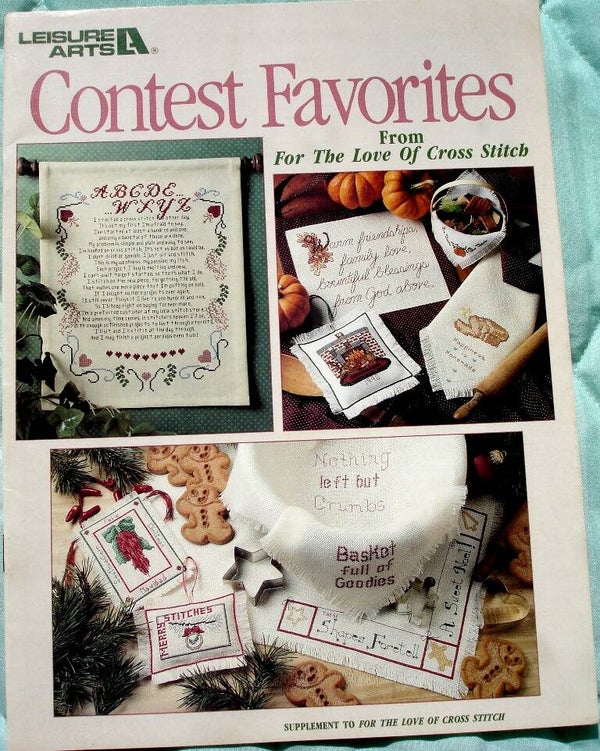 Contest Favorites From For The Love Of Cross Stitch By Leisure Arts
