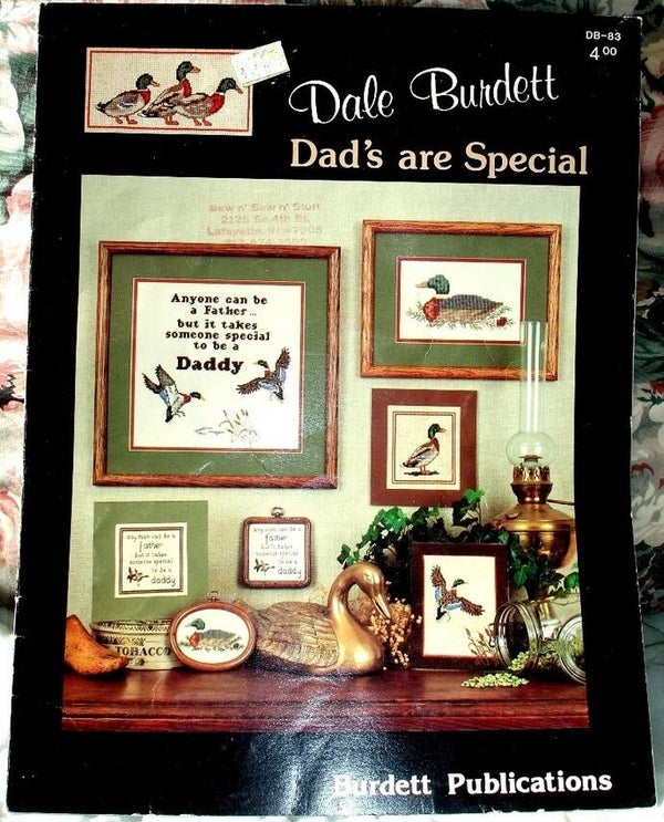 Dads Are Special Counted Cross Stitch By Dale Burdett DB-83