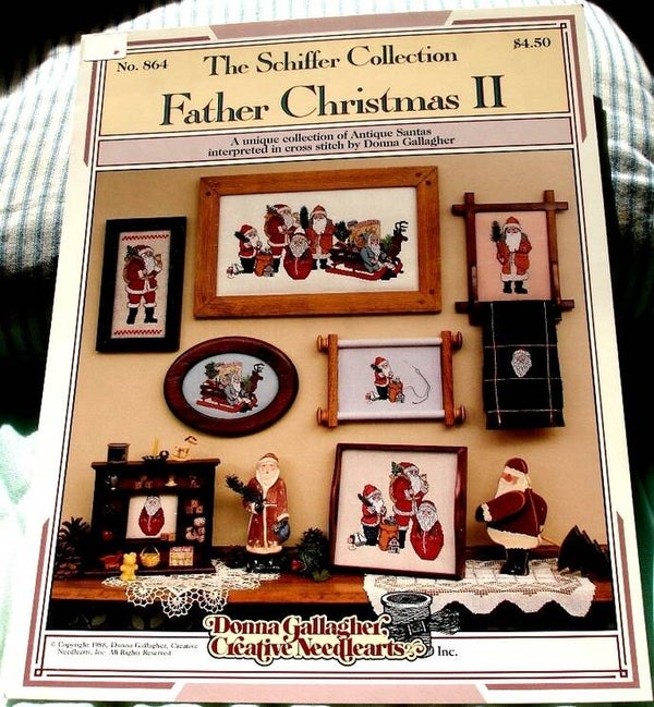 Father Christmas II The Schiffer Collection No. 864 By Donna Gallagher