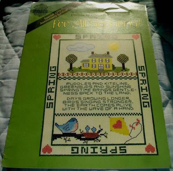 For All Seasons Cross Stitch Designs By Gloria & Pat Leaflet 10