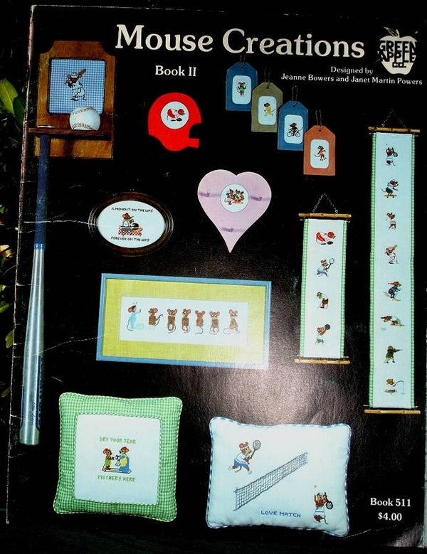 Mouse Creations Counted Cross Stitch Book II
