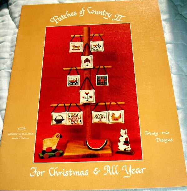 Patches Of Country II For Christmas & All Year By Homespun Elegance