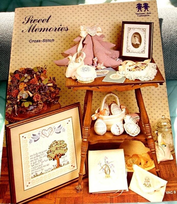 Sweet Memories Cross Stitch Booklet By Vanessa Ann Collection VAC-9