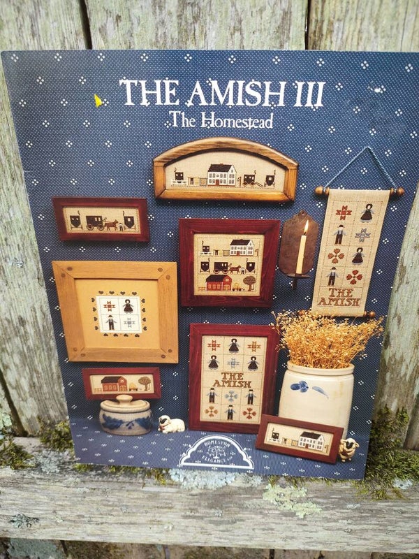 The Amish III The Homestead Cross Stitch Chart By Homespun Elegance