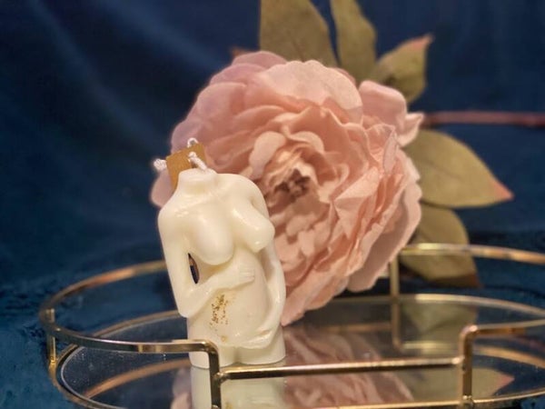 Personalised Pretty & Pregnant Lassie candle