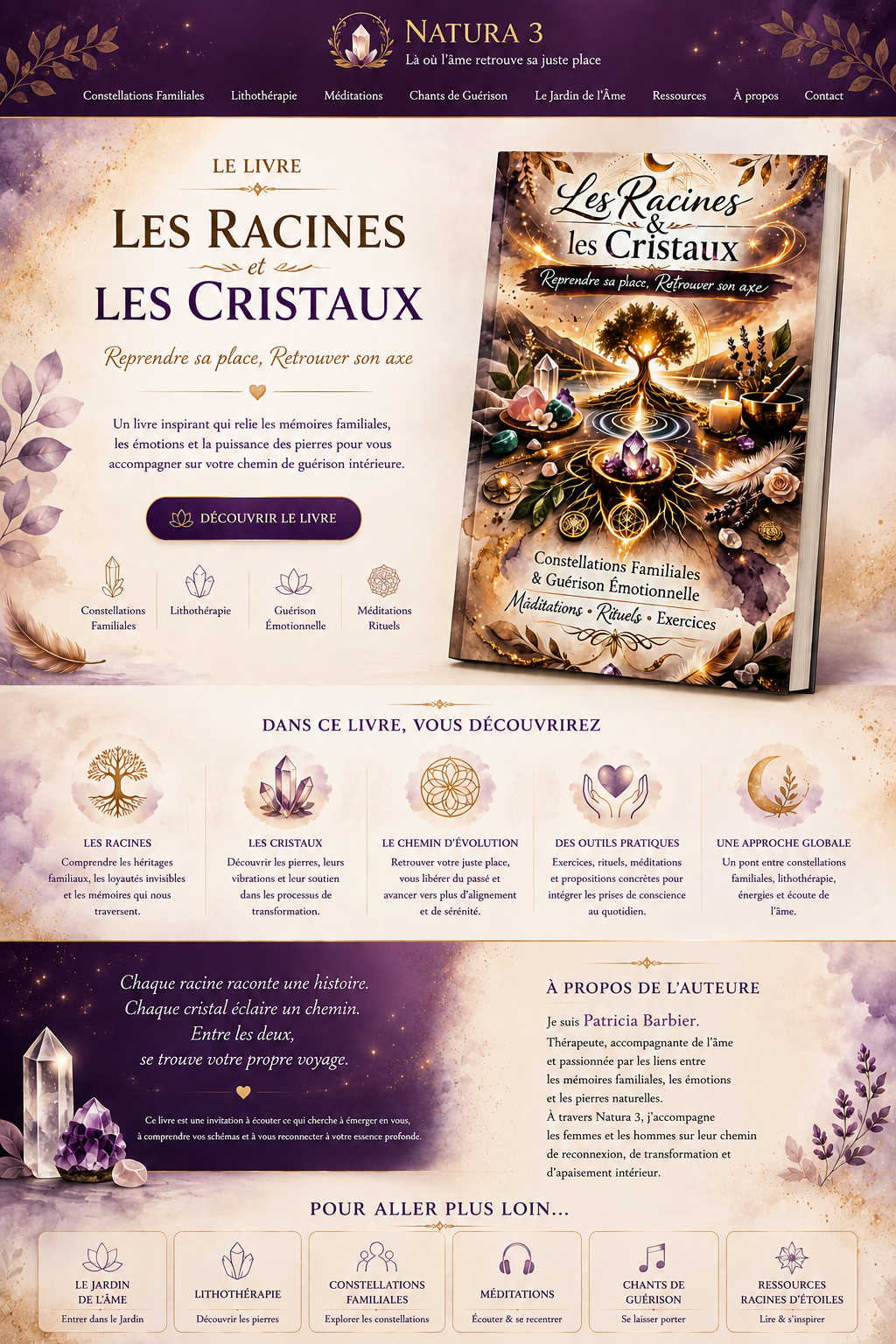 Les Racines et les Cristaux