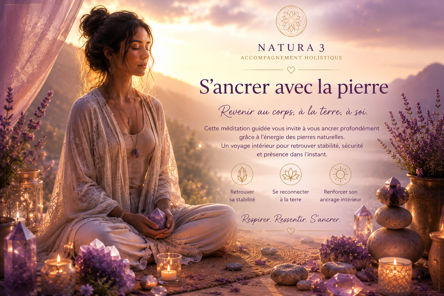 S'ancrer avec la pierre