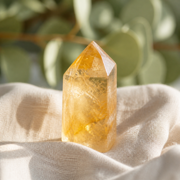 Citrine, pierre naturelle