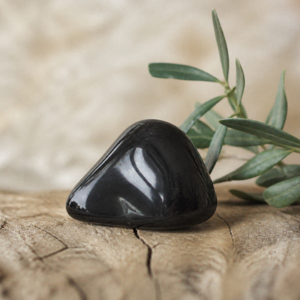 Obsidienne noire, pierre naturelle