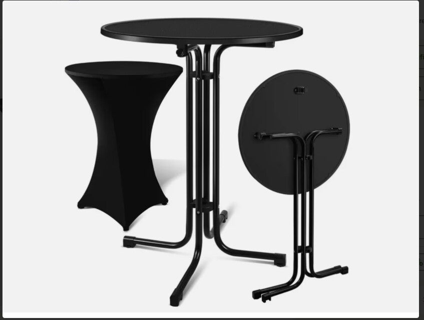 Stehtisch mit o. ohne Hussen Mieten/Verleih