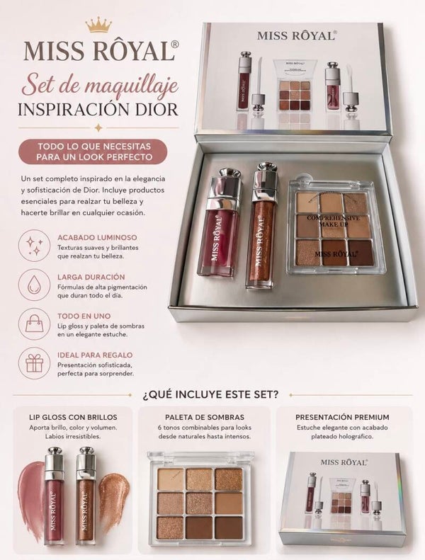 Set de Maquillaje Miss Rôyal