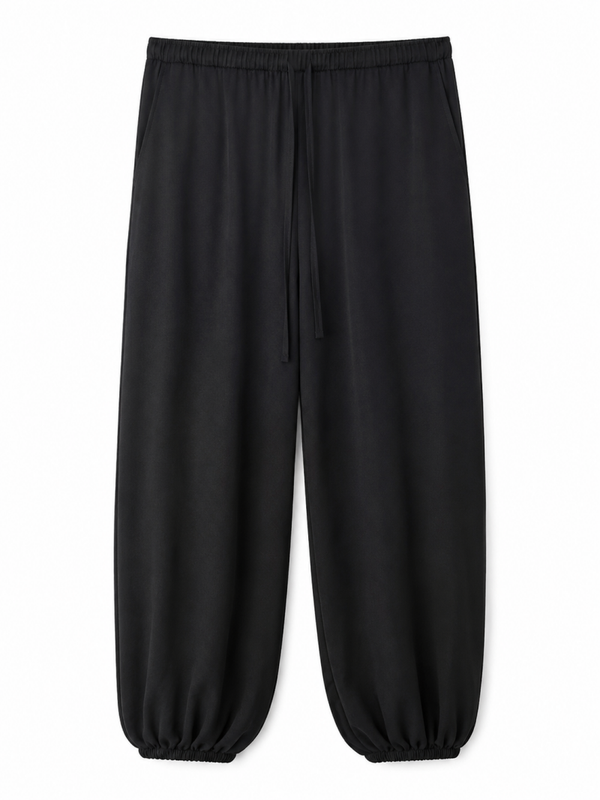 Pantalon lino bombacho