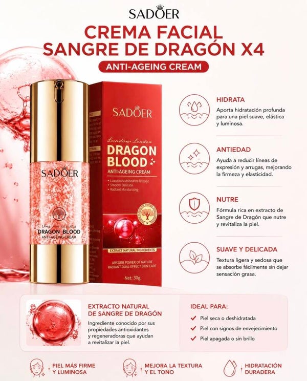 Crema facial Sangre de dragón