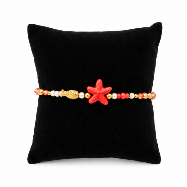Pulsera Estrella Coral