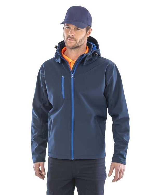 R230M - Veste Softshell Capuche Homme TX Performance