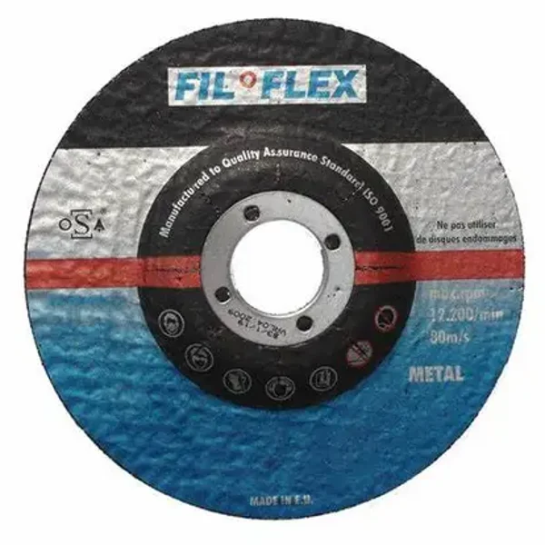 Disque universel à tronçonner le métal diamètre 230 x 2,5 x 22, FIL'FLEX METAL ATI Abrasifs