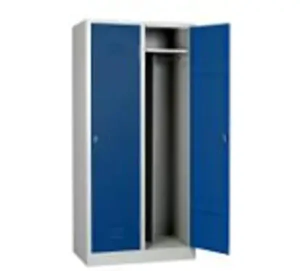 Armoire vestiaire industrie salissante 2 cases sans pieds