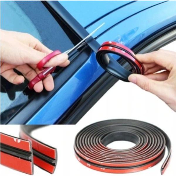 Uszczelka do szyby samochodowej 2m samoprzylepna guma EPDM uniwersalna | car