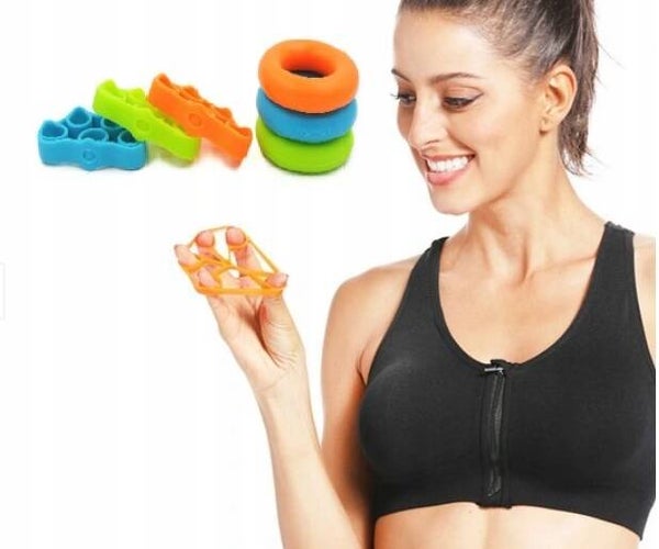 ZESTAW 6 GUM DO ĆWICZEŃ RĘKI PALCÓW NADGARSTKA PRO