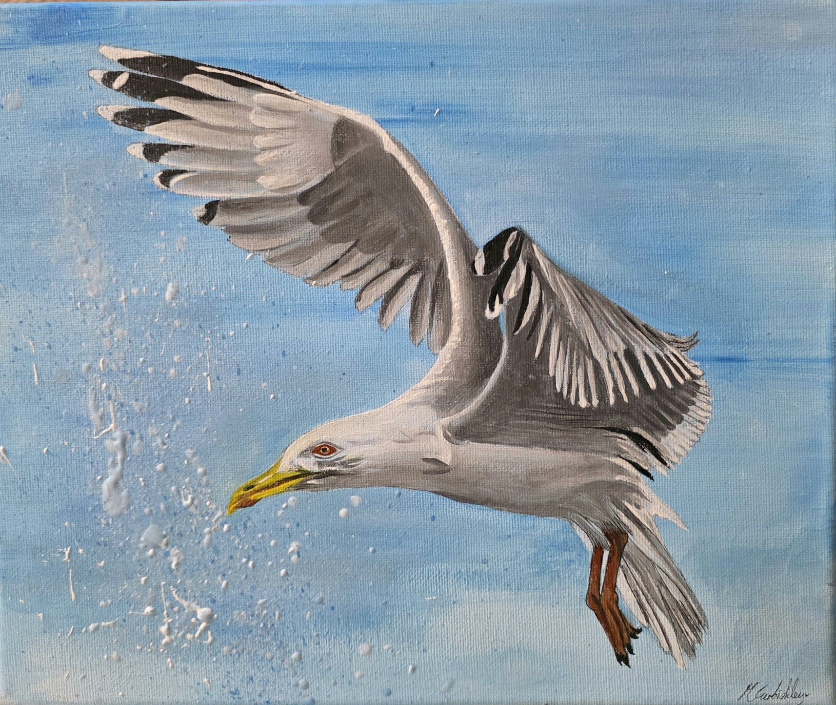 Steven seagull original painting