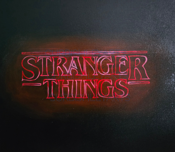 Stranger things original painting