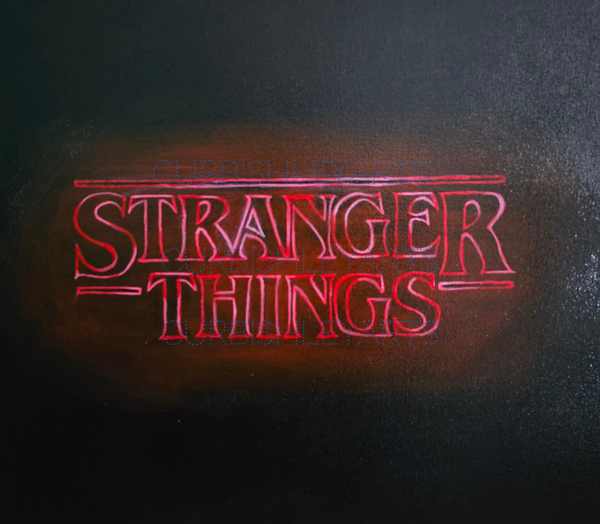 Stranger things original painting