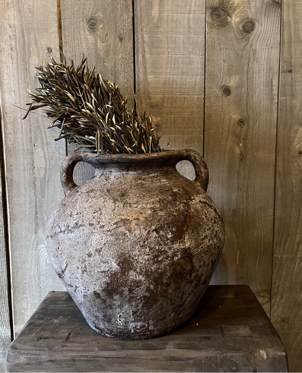 STOERE OUDE NEPALESE KRUIK MET OREN
