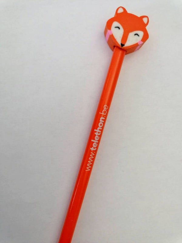 Crayon Téléthon renard