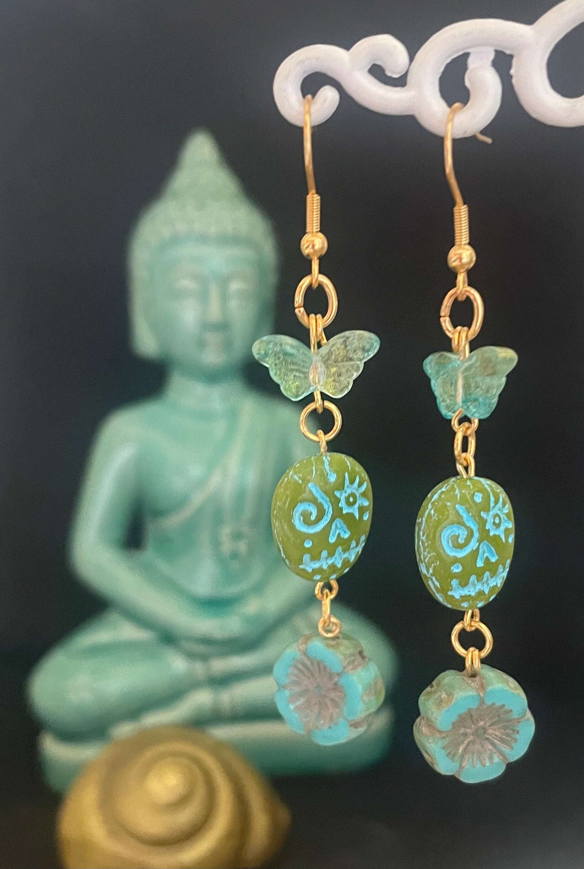 Oorbellen Green Monster