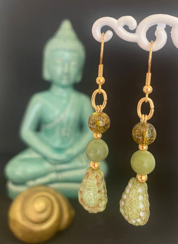 Oorbellen Classy Green