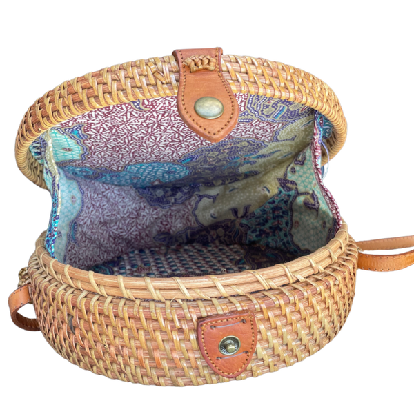 Rond handtasje Indonesia