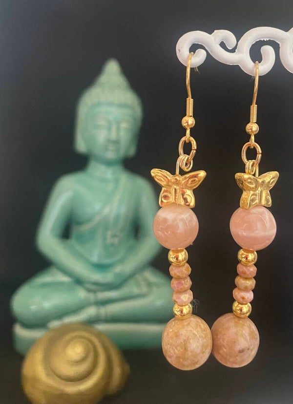 Oorbellen Buttyfly Sun