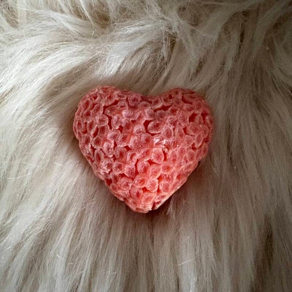 Amberfiguur Hart Bloem