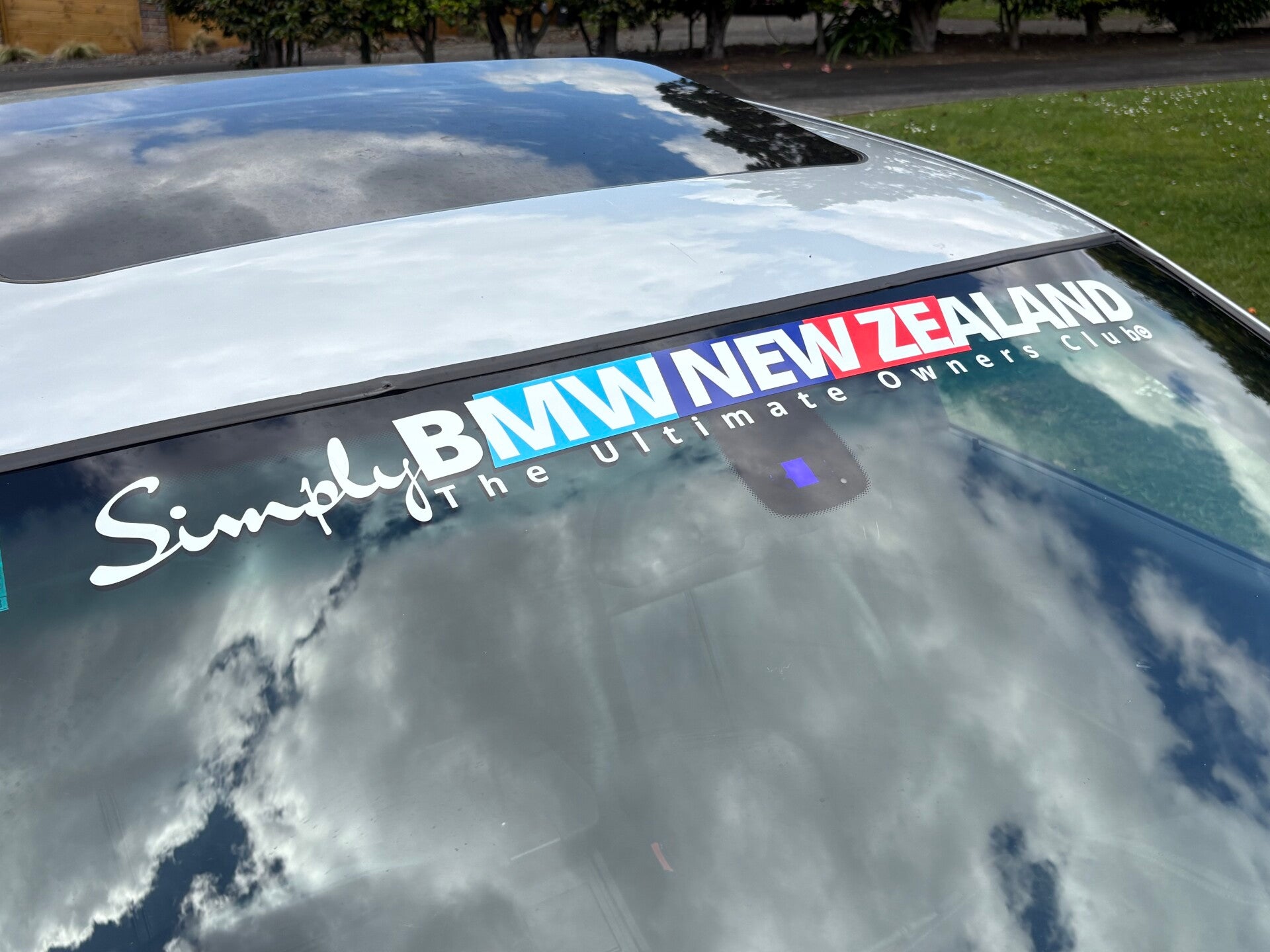 90cm Die Cut Window Banner