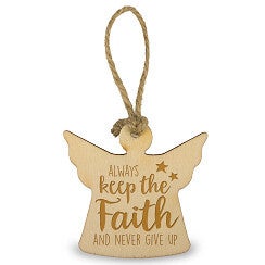 Houten Engeltje: Faith