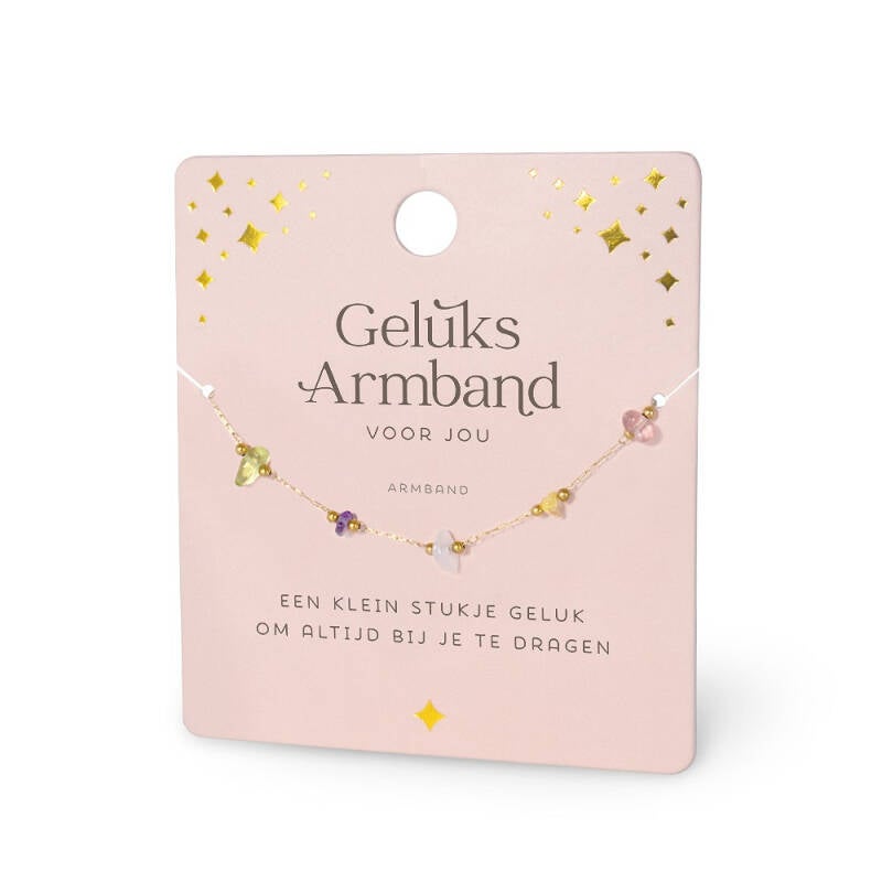 Edelstenen Armband: Geluks Armband