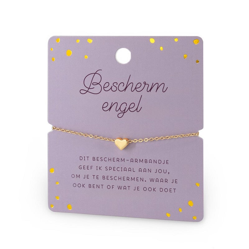 Hart Armband: Bescherm Engel