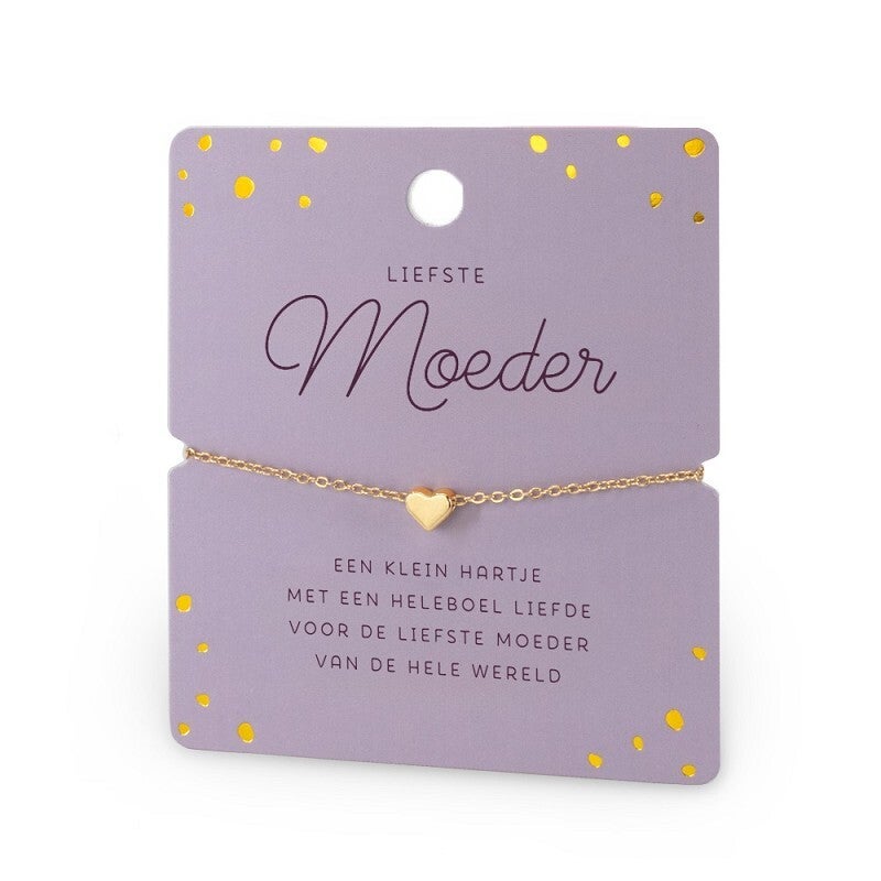 Hart Armband: Moeder